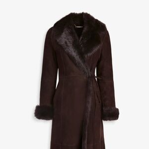 Joni full length fur coat